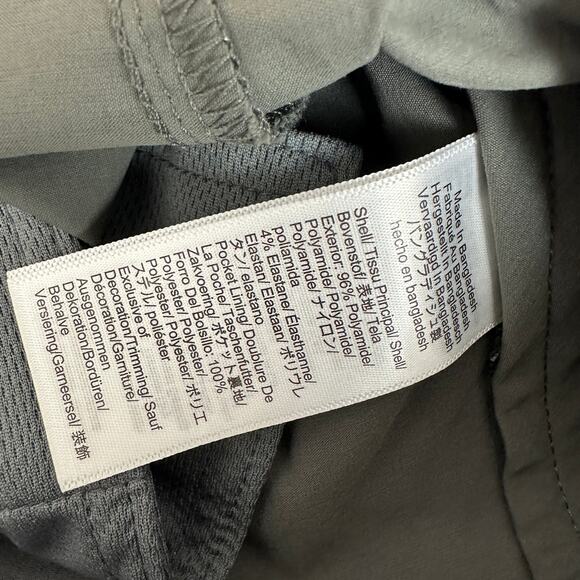 J.Crew 9" Tech Short Coal Gray Stretch UPF 50 Regular Minimalist Mens US 33 - Picture 13 of 14